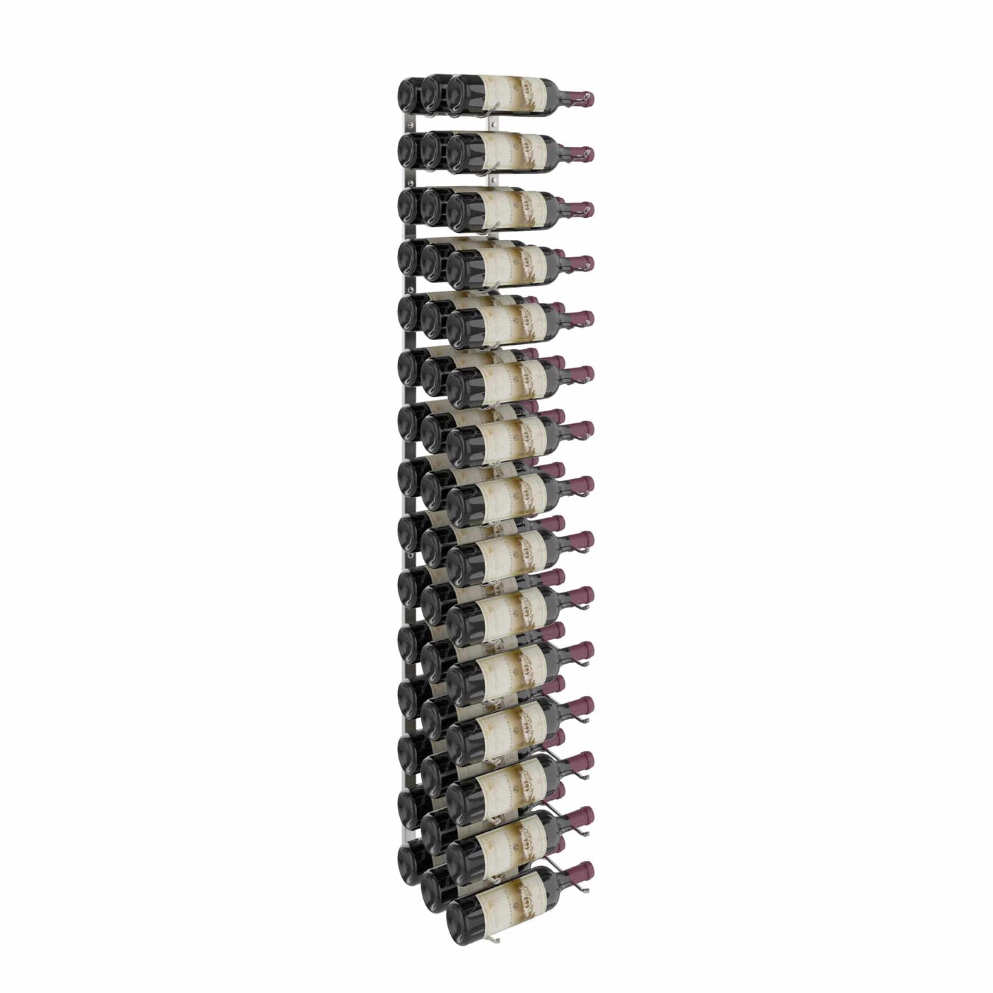 W Series Luxe 6 - Wall Mounted Metal Wine Rack Storage Kit