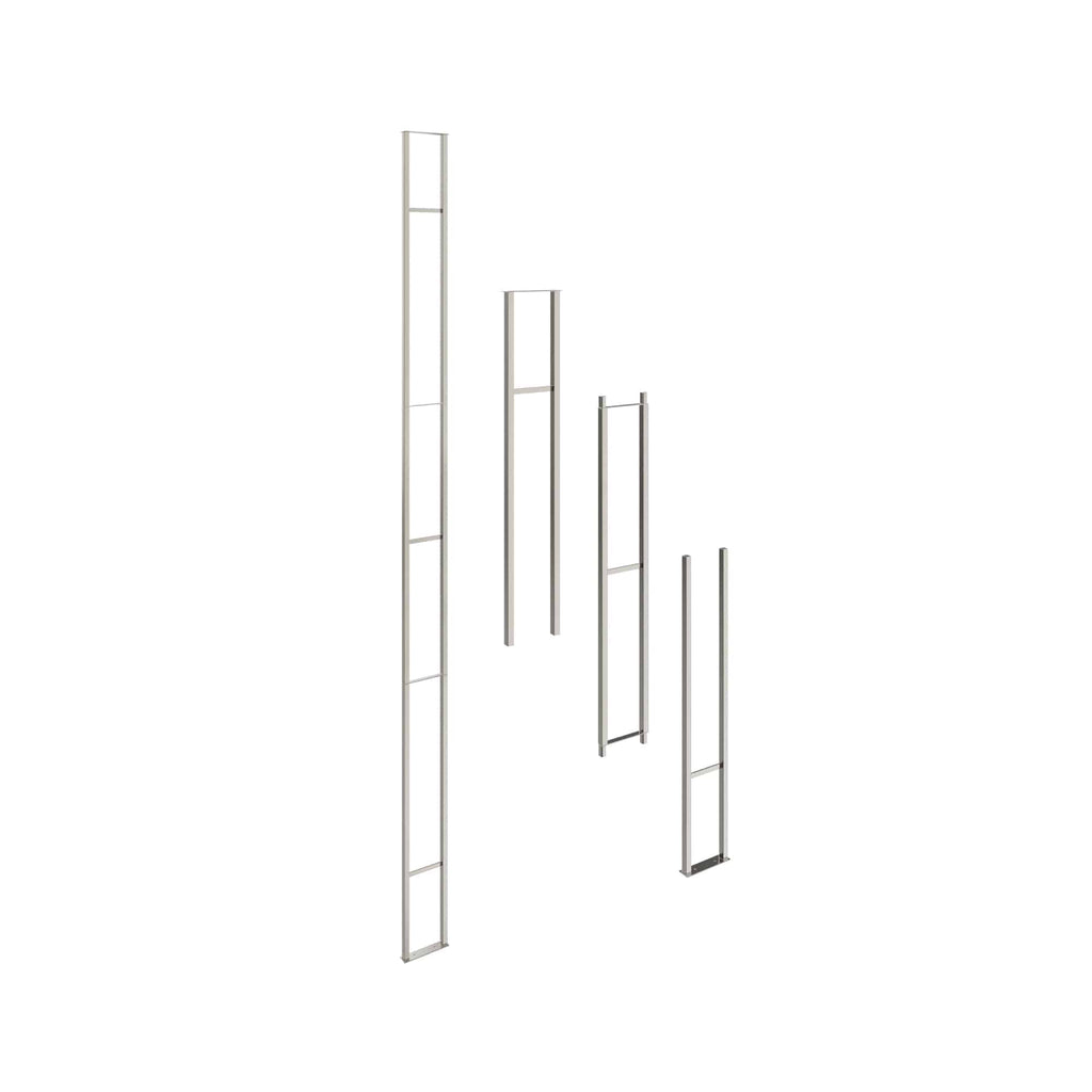 W Series Wine Rack Frame 12ft (Cut to fit on site) - Wine Rack Support for Up to 198 Wine Bottles