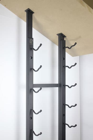 W Series Wine Rack Frame Angled Base Plate (floor-to-ceiling wine rack component)