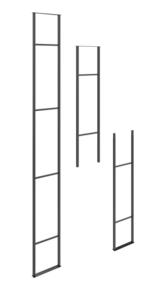 W Series Wine Rack Frame Big 10ft (Cut to fit on site) - Wine Rack Support for Up to 24 3-6L Wine Bottles