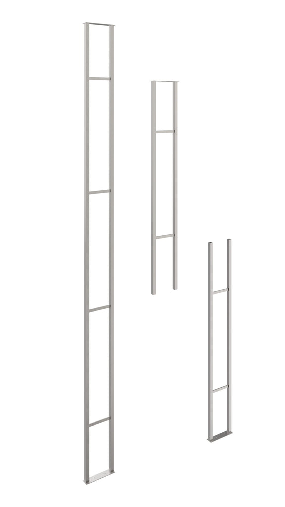 W Series Wine Rack Frame 10ft (Cut to fit on site) - Wine Rack Support for Up to 162 Wine Bottles