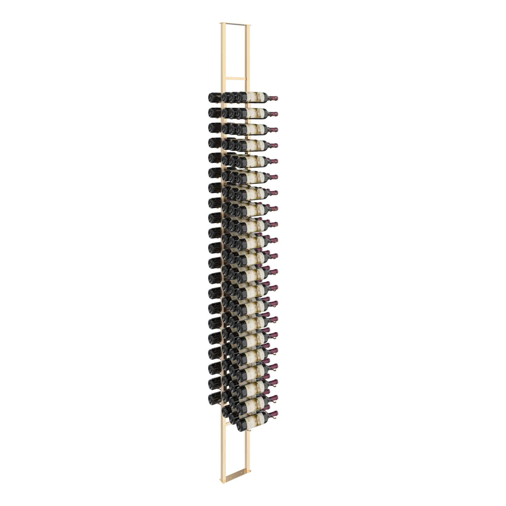 W Series Double Sided Floating Wine Rack Kit 10 (floor-to-ceiling display)