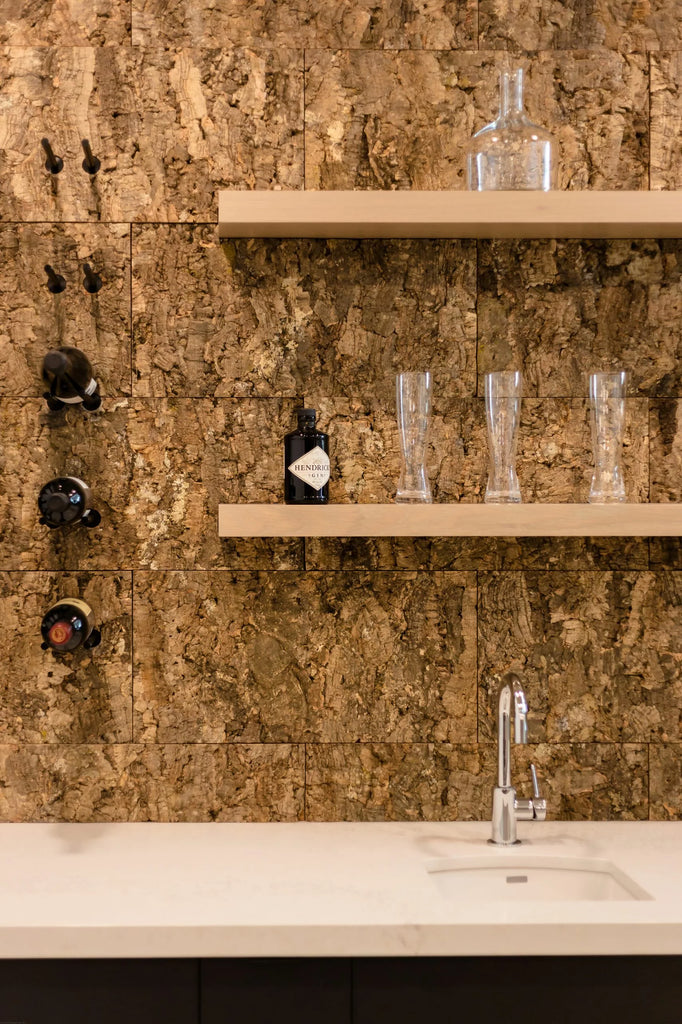 Vino Rails 1 (cork forward wall mounted wine rack peg)