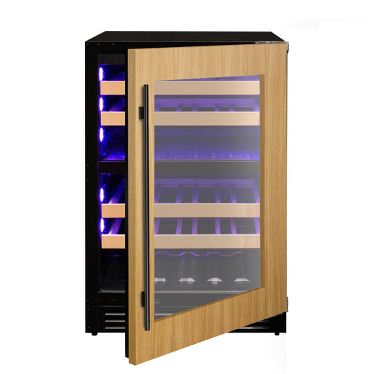 Allavino 24" Wide Dual Zone Panel Ready Wine Refrigerator