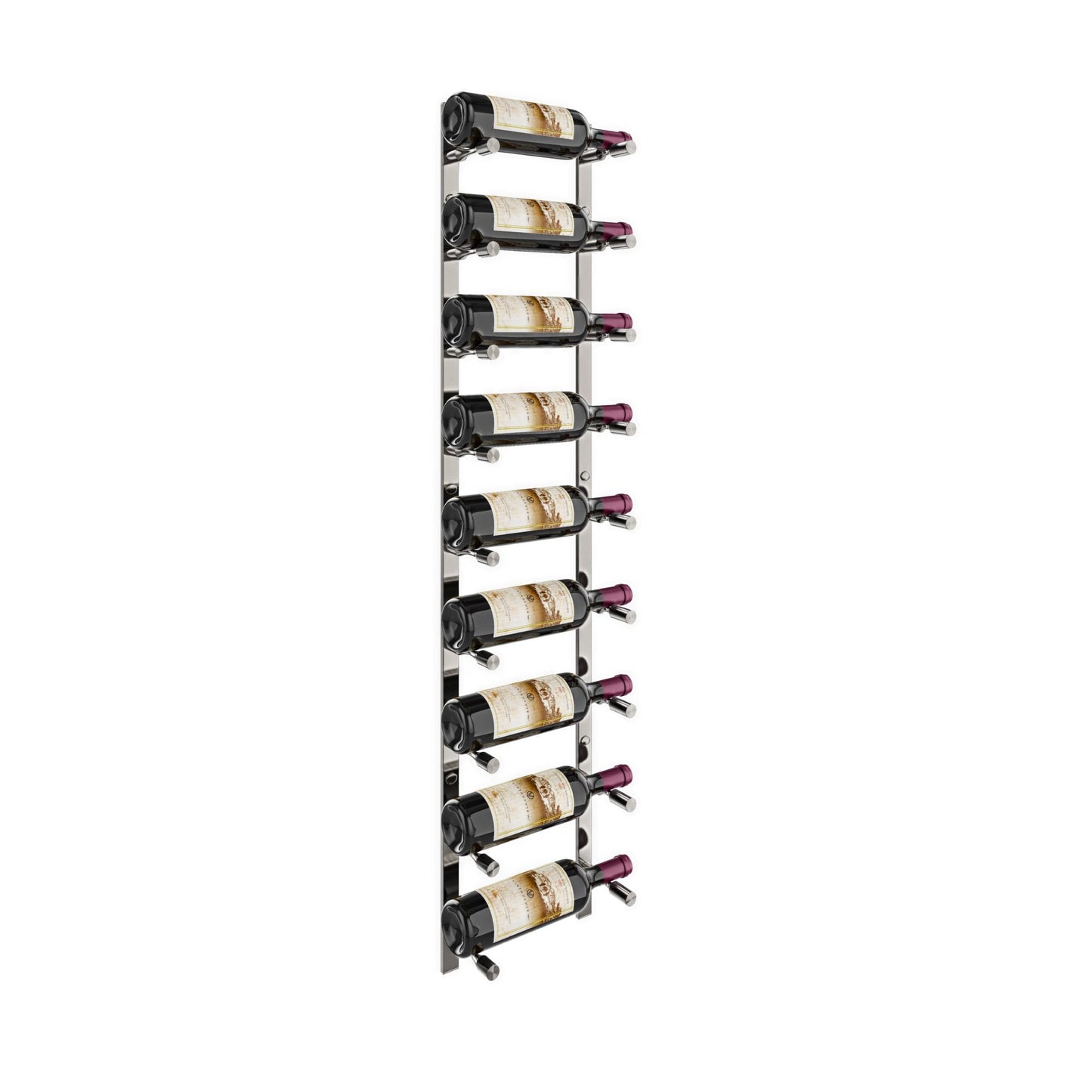 Vino Pins Flex Mag 45 (wall mounted metal wine rack system for 1.5L bottles)