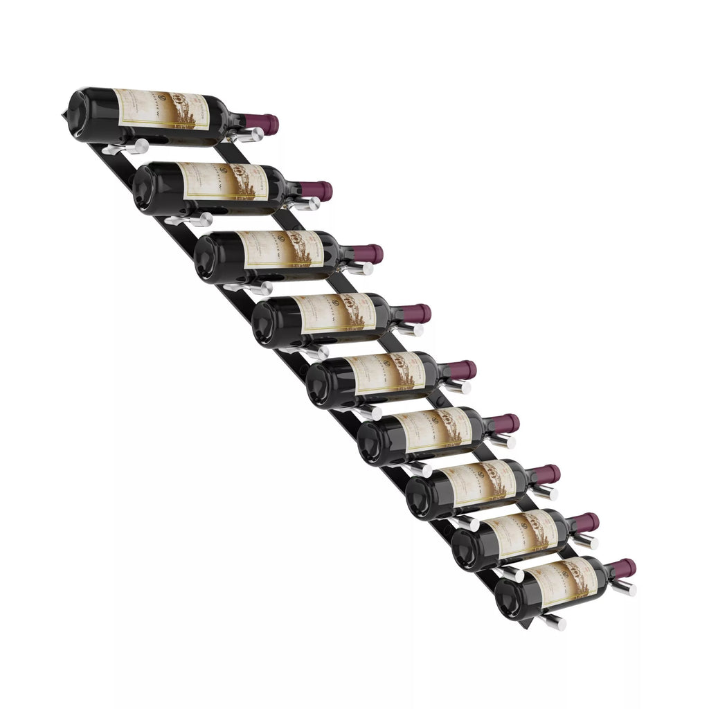 Vino Rails Flex 45 (wall mounted metal wine rack system)