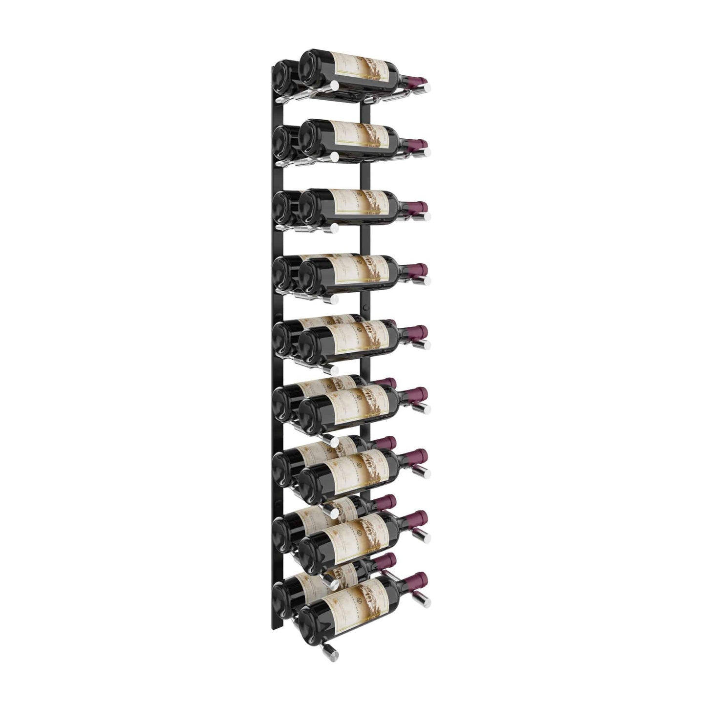 Vino Pins Flex 45 (wall mounted metal wine rack system)