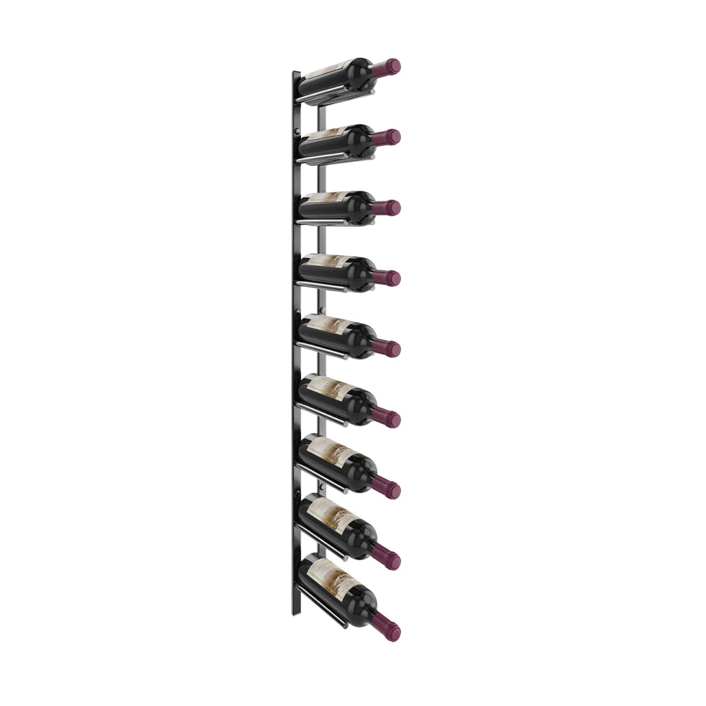 Vino Rails Flex 45 (wall mounted metal wine rack system)