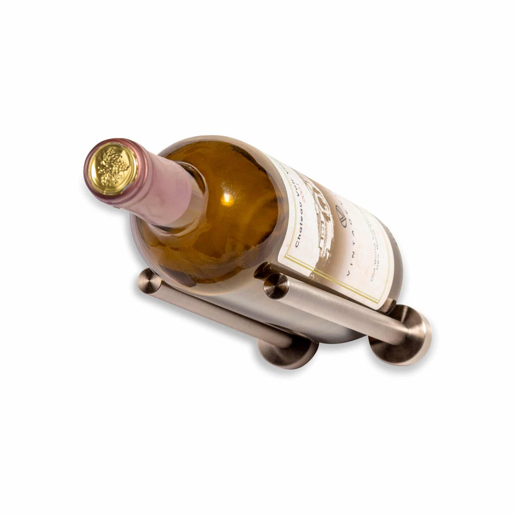 Vino Rails 1 (cork forward wall mounted wine rack peg)