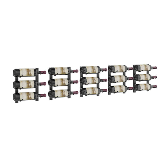 W Series Over the Couch Wall Mounted Metal Wine Rack Kit