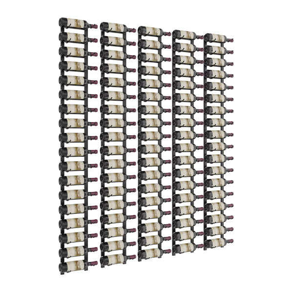 W Series Luxe Wall Mounted Metal Common Wine Rack Kit