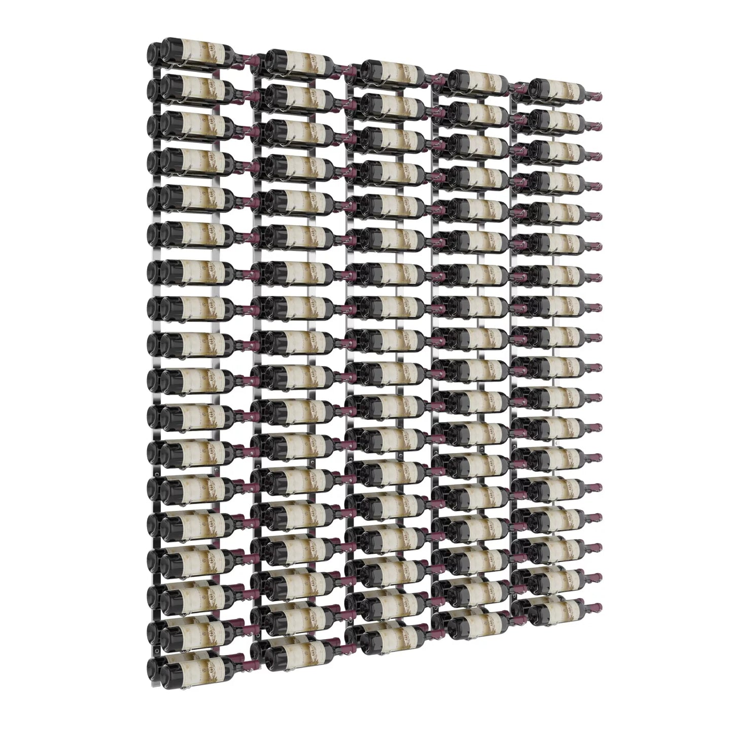 W Series Luxe Wall Mounted Metal Common Wine Rack Kit