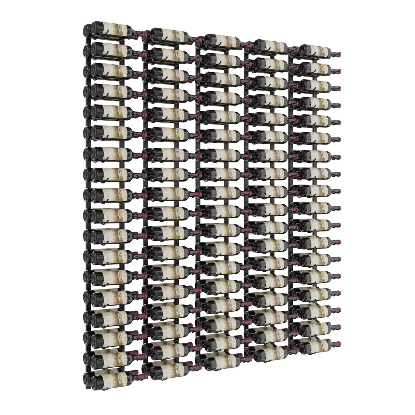 W Series Luxe Wall Mounted Metal Common Wine Rack Kit