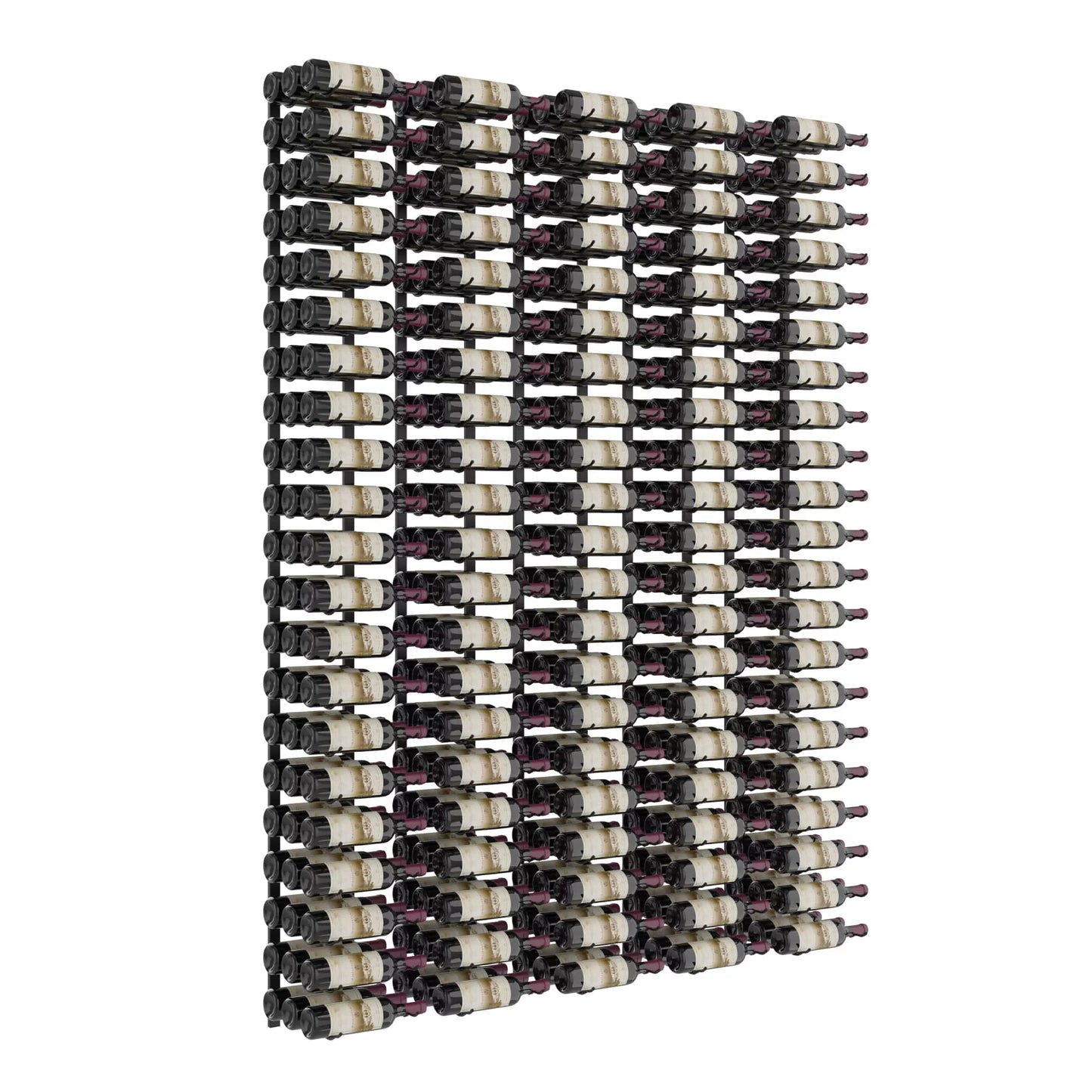 W Series Feature Wall 7 Wall Mounted Metal Wine Rack Kit