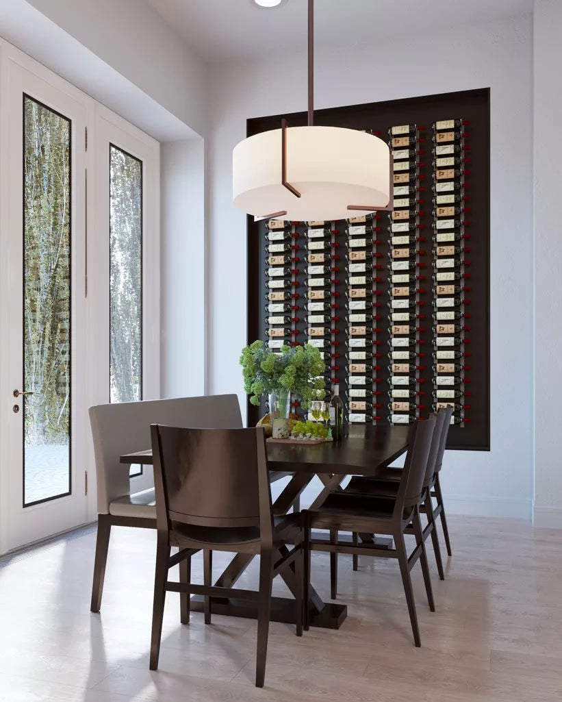 W Series Feature Wall 8 (wall mounted metal wine rack kit)