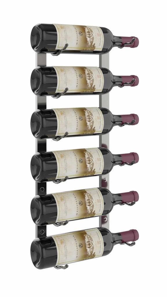 W Series Luxe 2 - Wall Mounted Metal Wine Bottle Storage Rack