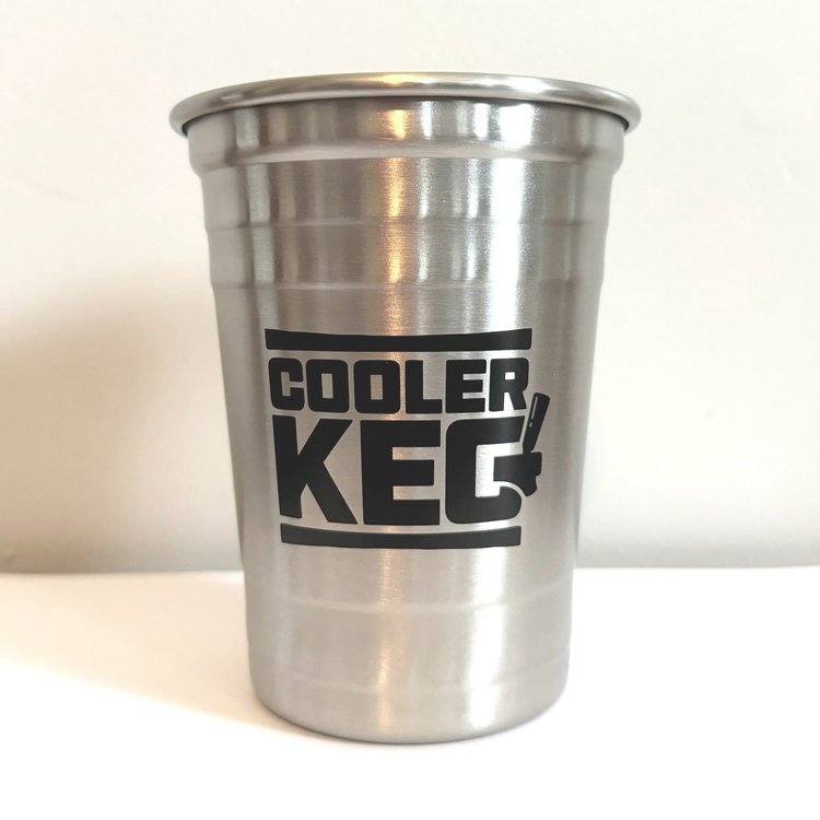 Cooler Keg 16 oz Stainless Steel Solo Cups