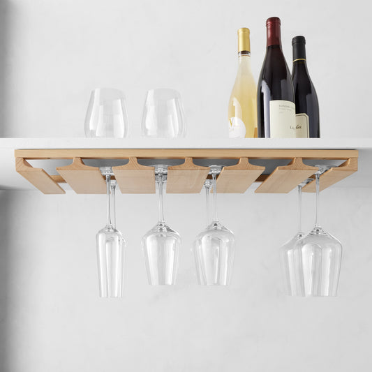 Hold Everyting Under Cabinet Stemware Rack