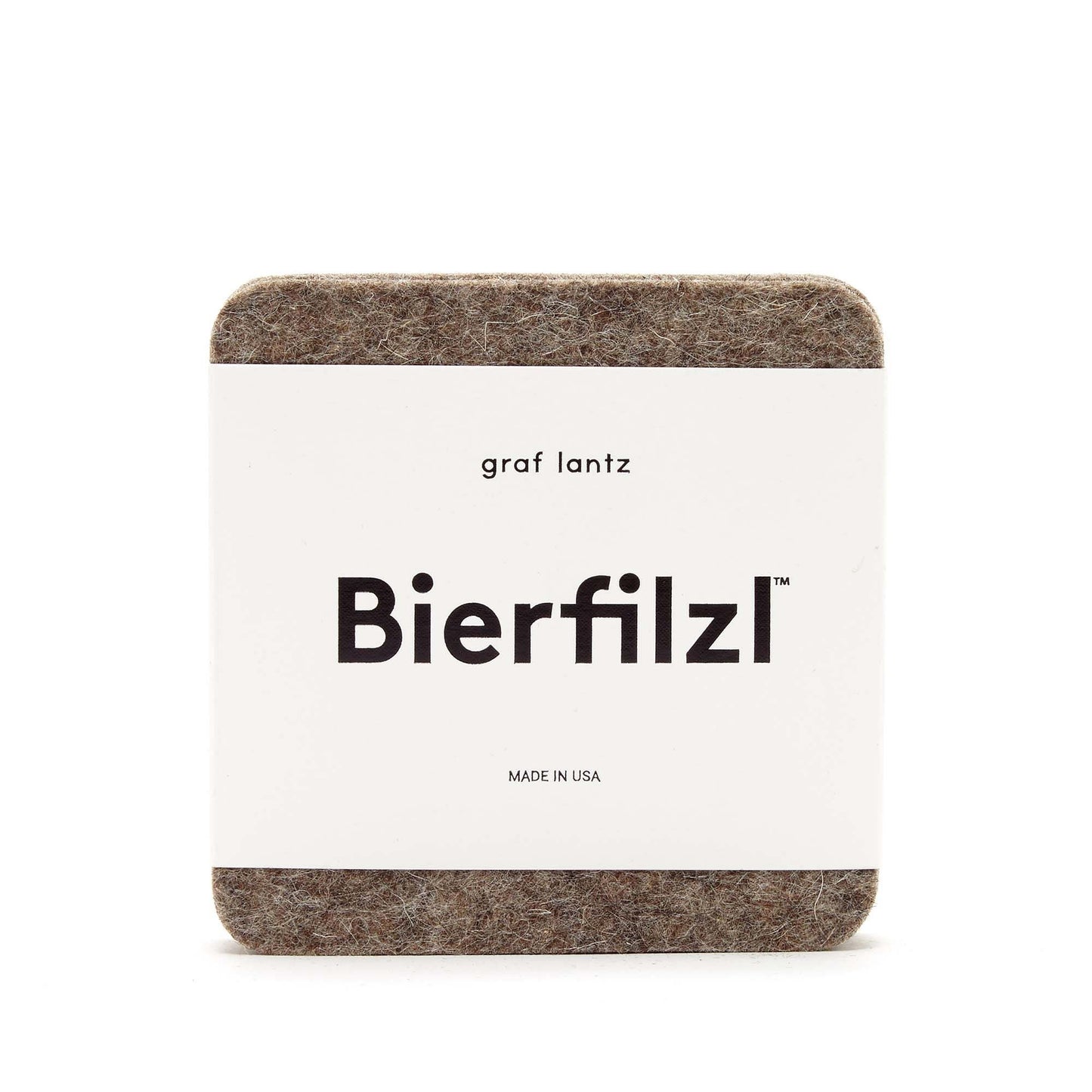 Graf Lantz Felt Coasters Square Multi - Earth