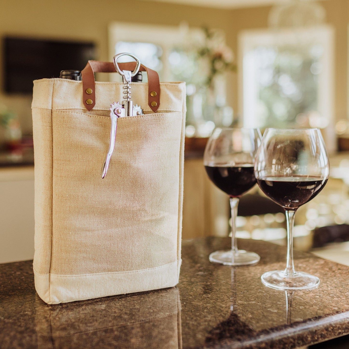 Marseille Insulated Wine Bag - 2 Bottle