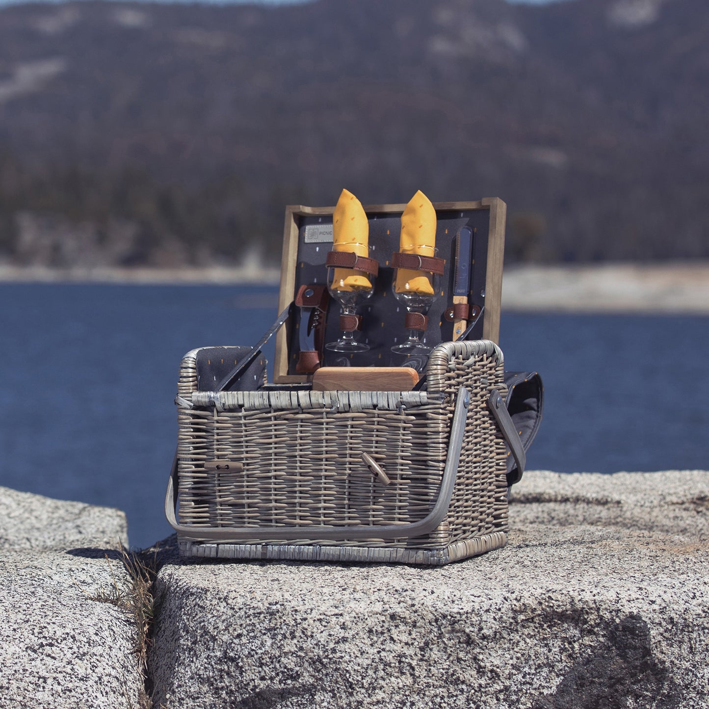 Scarlett Wine  & Cheese Picnic Basket