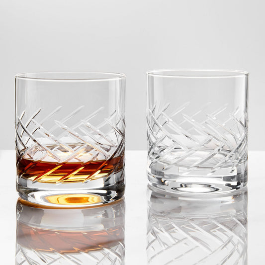 Schott Zwiesel Distil Crystal Whiskey Glasses - Set Of 2
