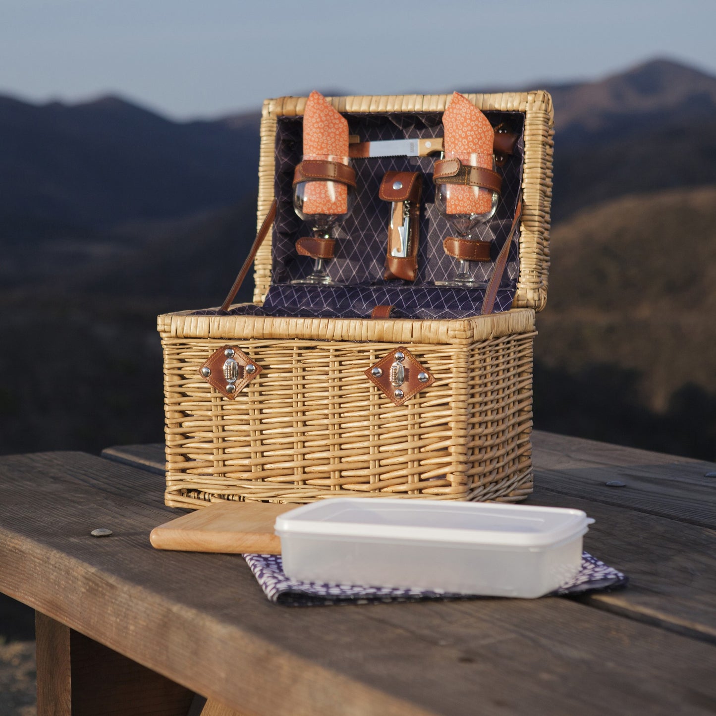 Tuscany Wine & Cheese Picnic Basket