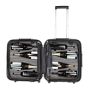 VinGardeValise Grande Wine Luggage- Black  - 8 -Bottle