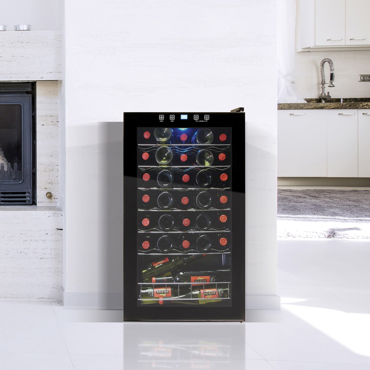 vinotemp 34-Bottle Touch Screen Wine Cooler