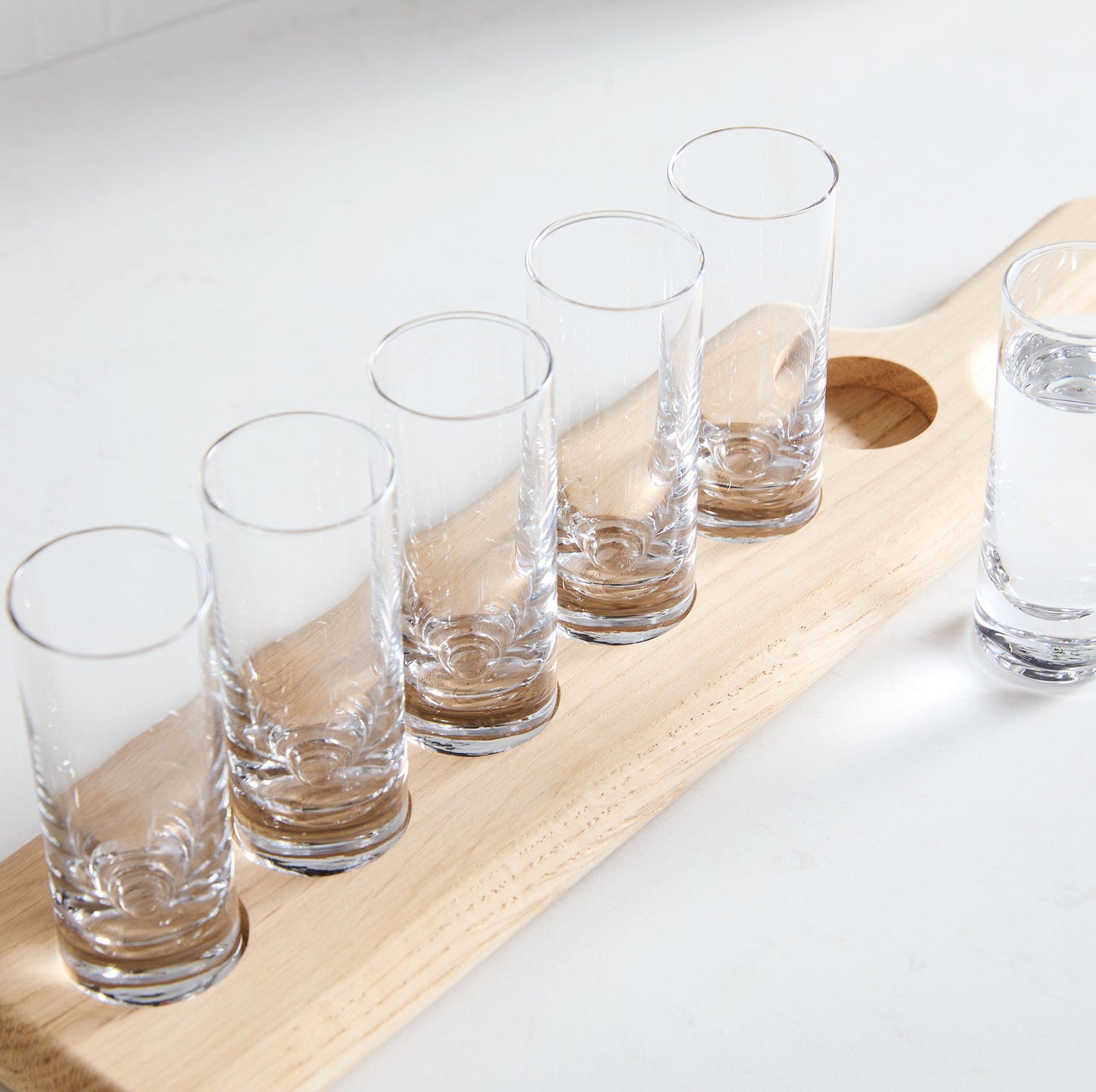 Paddle & Shot Glasses Set - Large Multi-Color