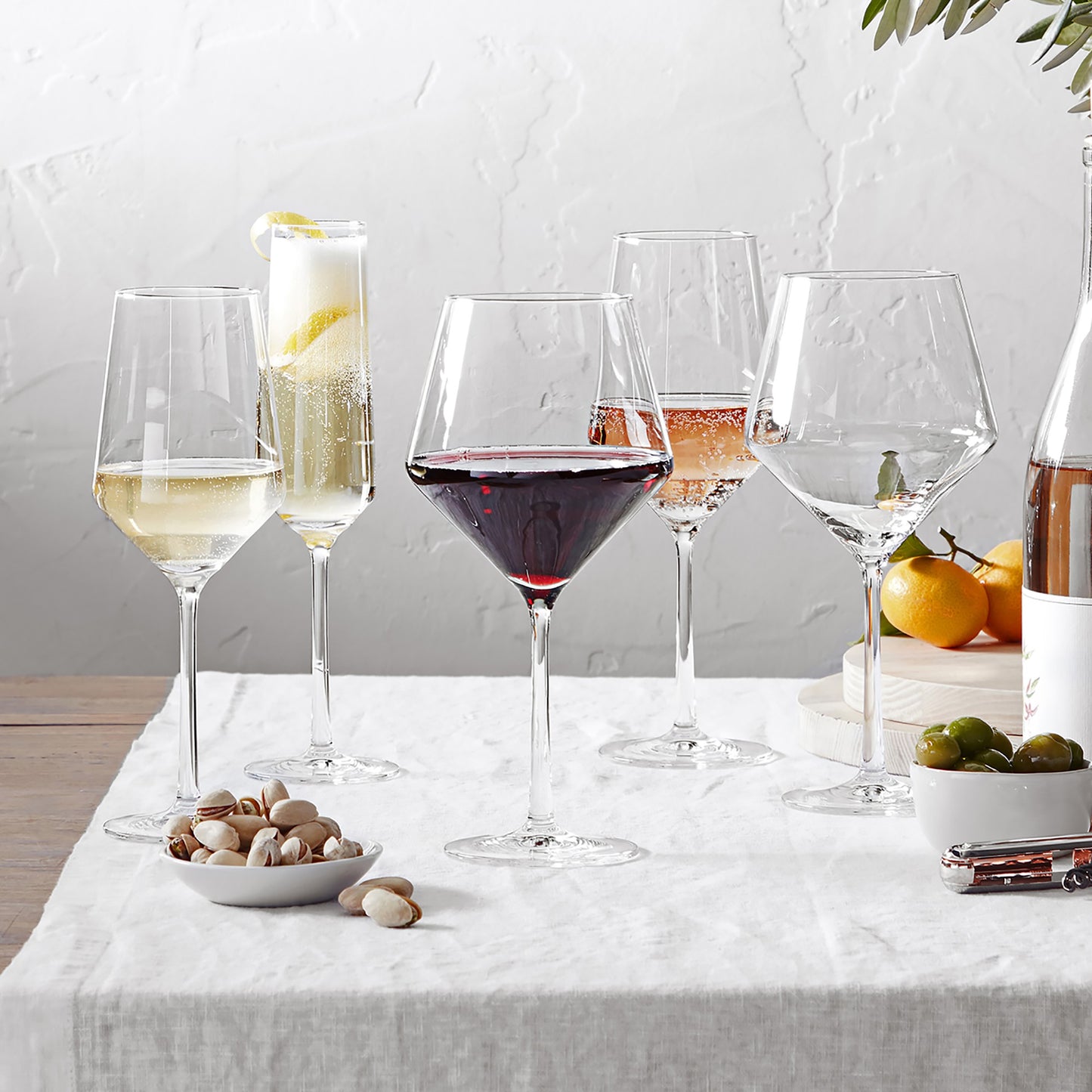 Zwiesel Glas Pure White Wine Glasses - Set of 12