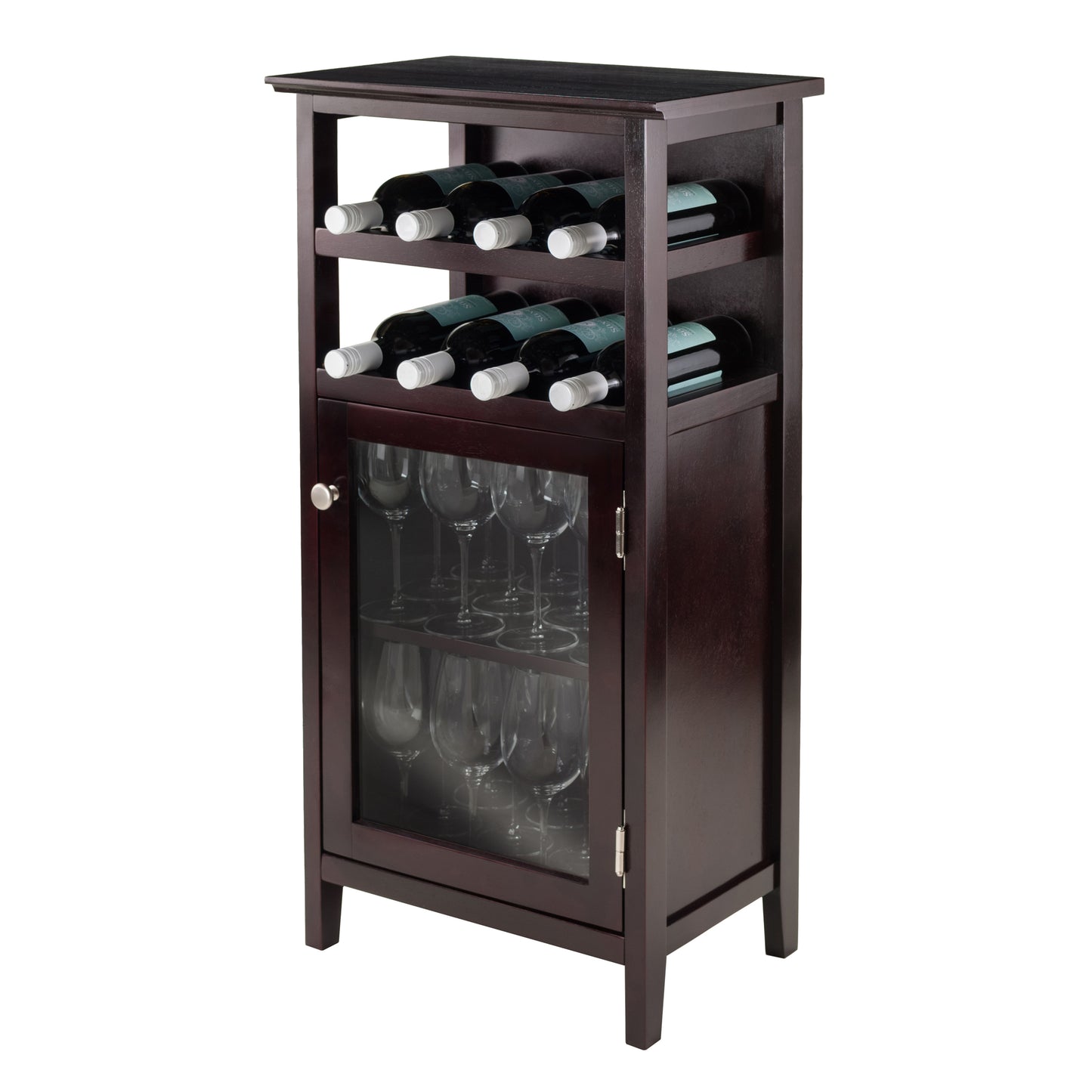 Alta Wine Cabinet, Espresso