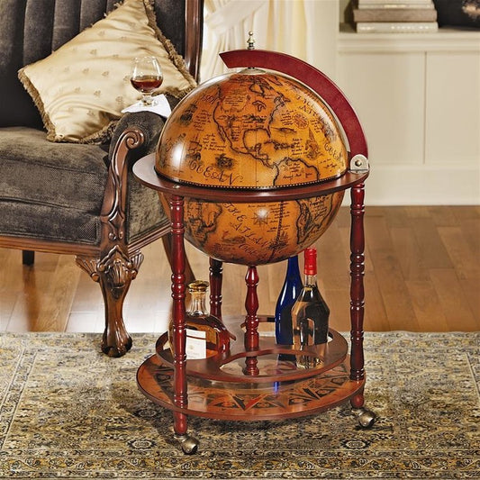 16th Century Globe Bar In Use