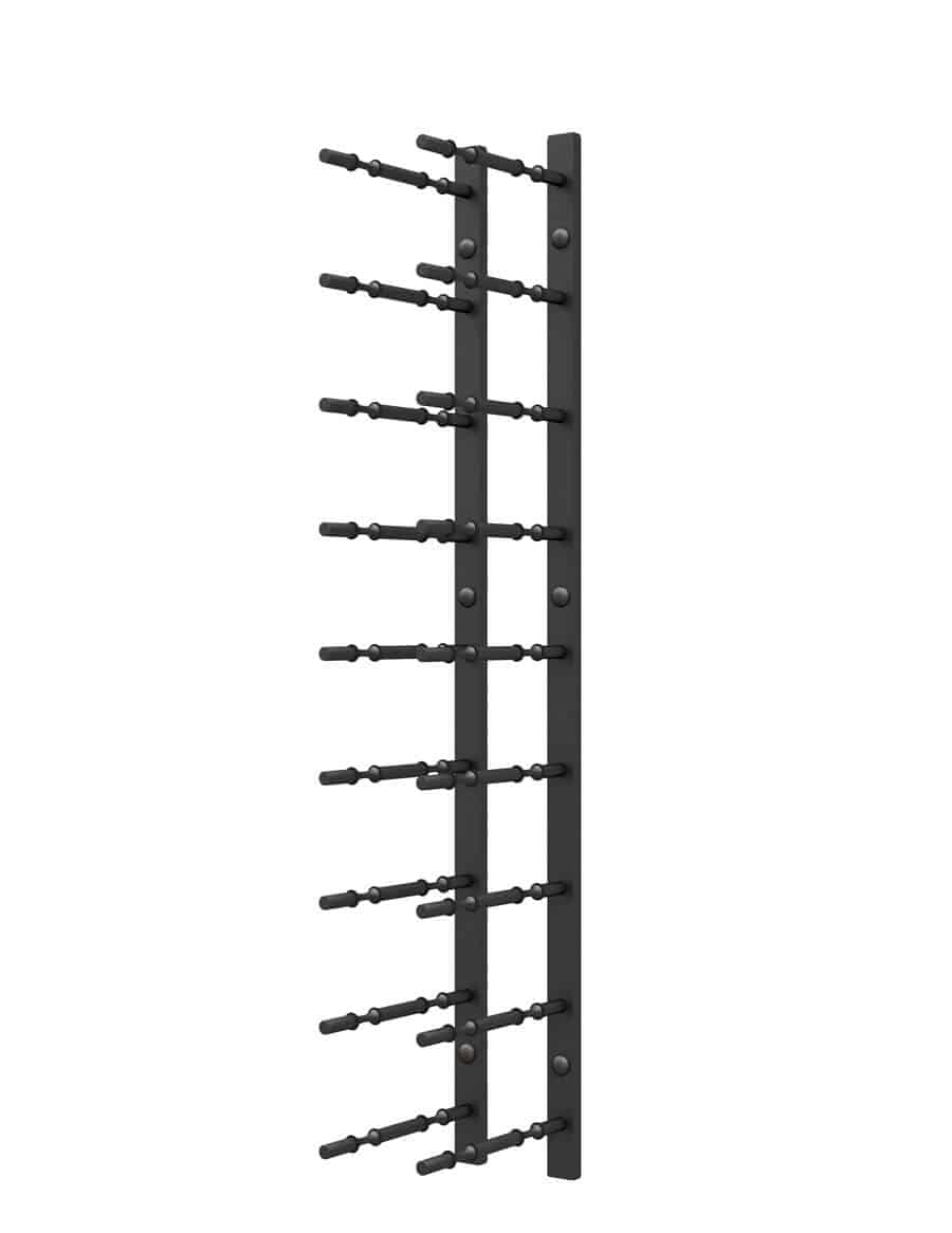 Ultra Wine Rack Horizontal Wall Rails - 3FT Metal Wine Rack (9 To 27 Bottles)