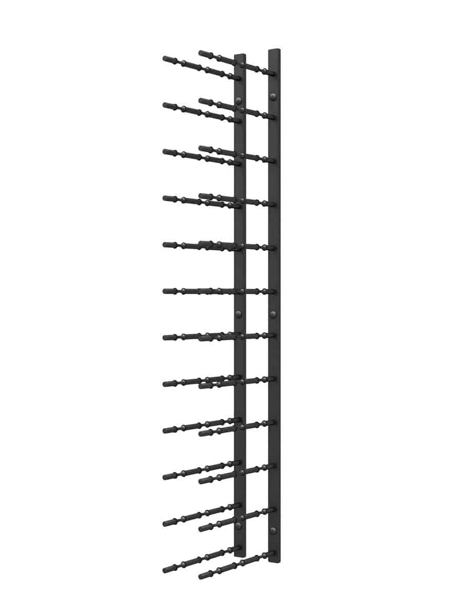 Ultra Wine Rack Horizontal Wall Rails - 4FT Metal Wine Rack (12 To 36 Bottles)